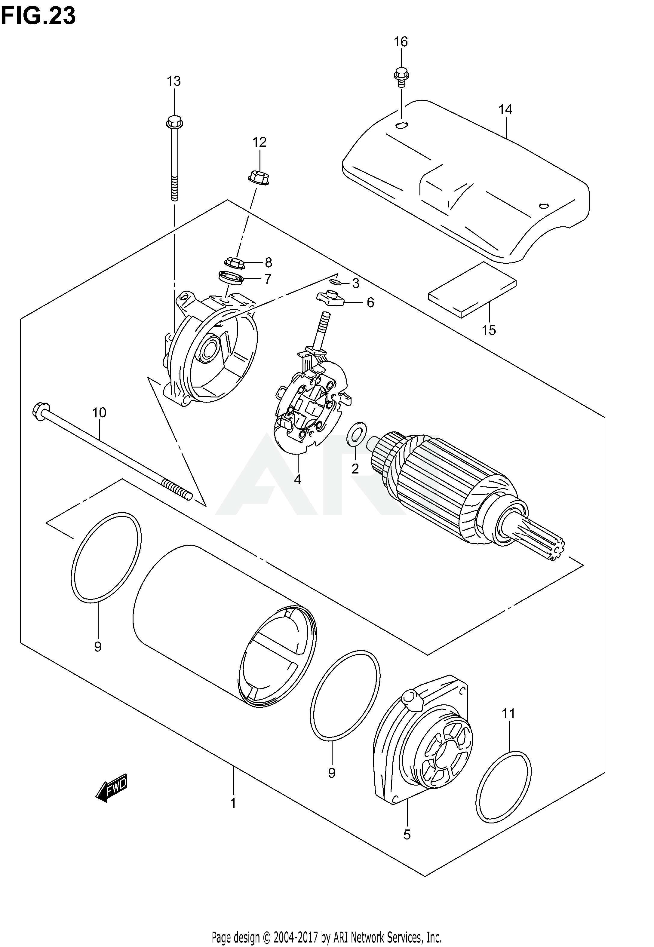 STARTING MOTOR