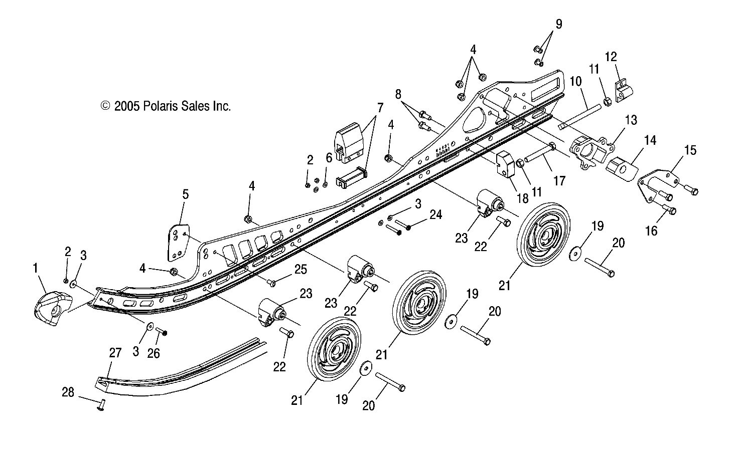 RAIL MOUNTING - S06PT7HS (4997539753B10)