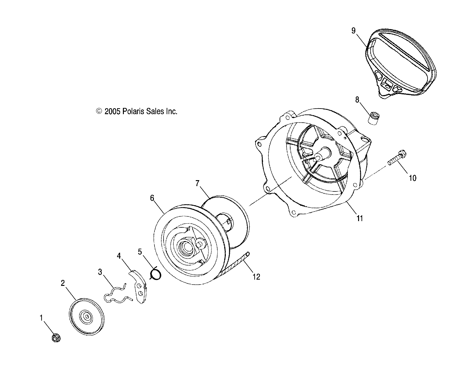 RECOIL STARTER - S06NT6ES (4998889888C14)