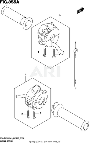 HANDLE SWITCH (GSX-S1000FAL9 E03)