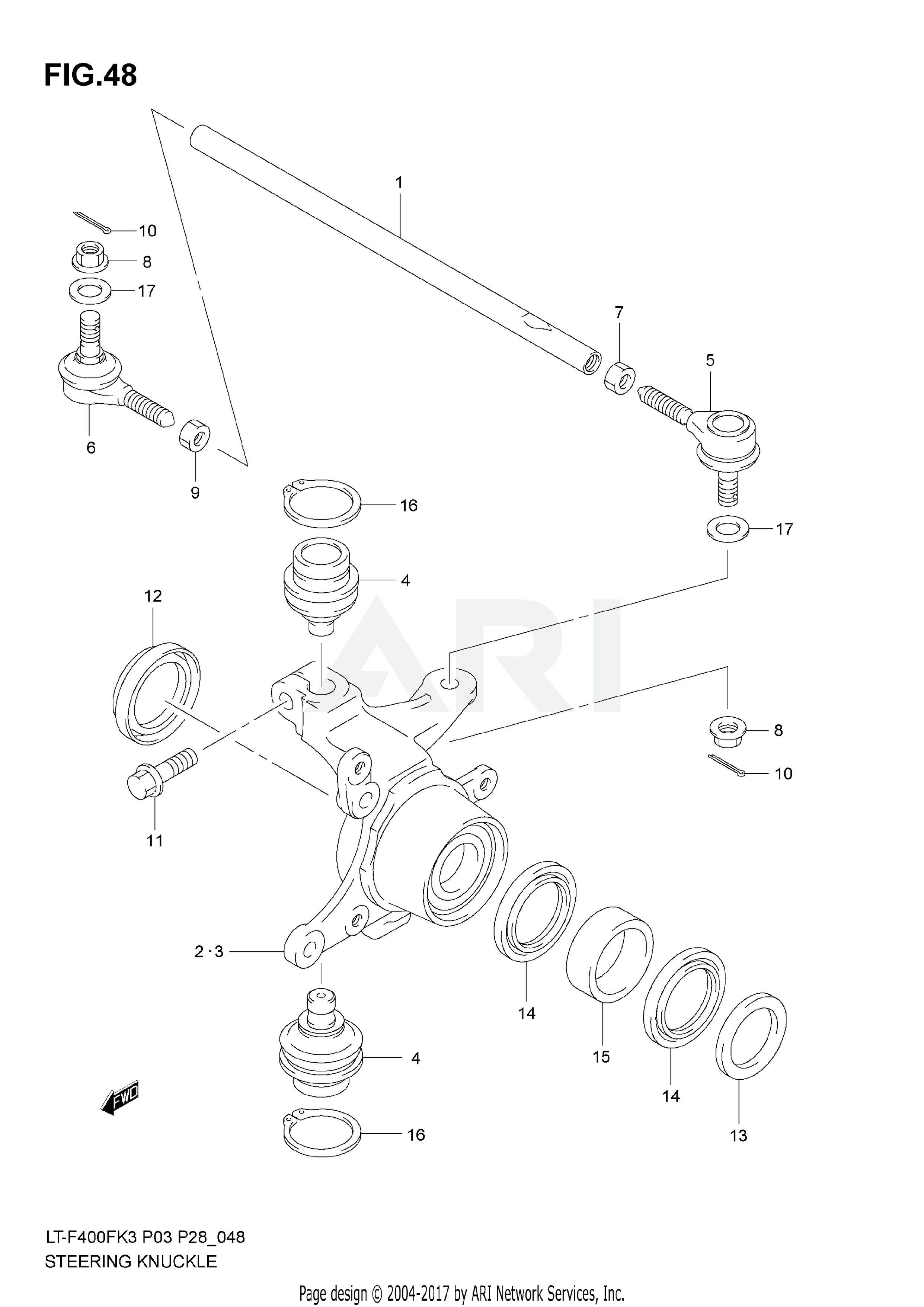 STEERING KNUCKLE