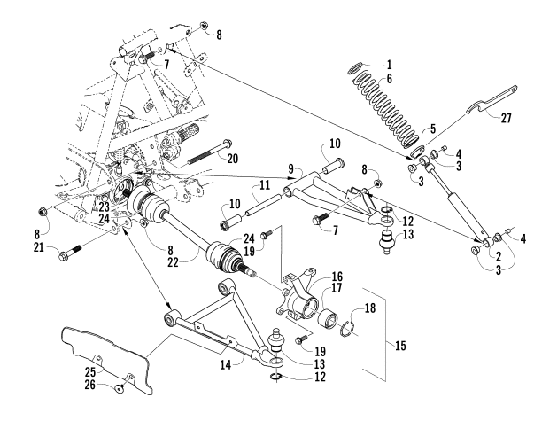 FRONT SUSPENSION ASSEMBLY