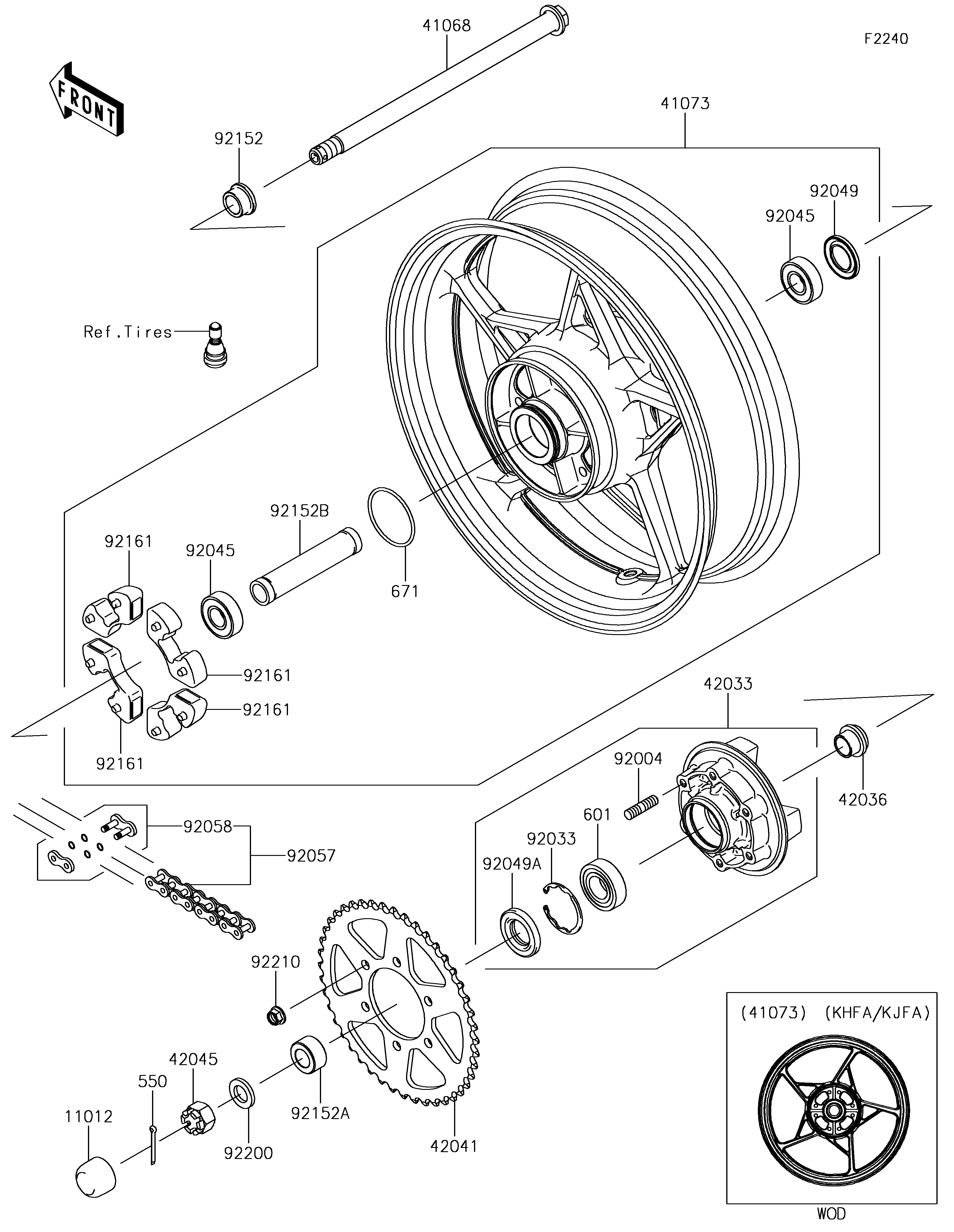 Rear Wheel/Chain