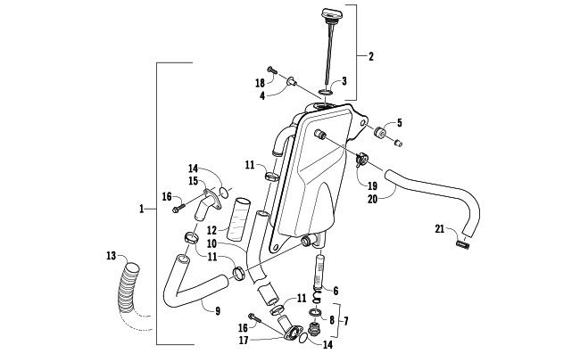 OIL TANK ASSEMBLY