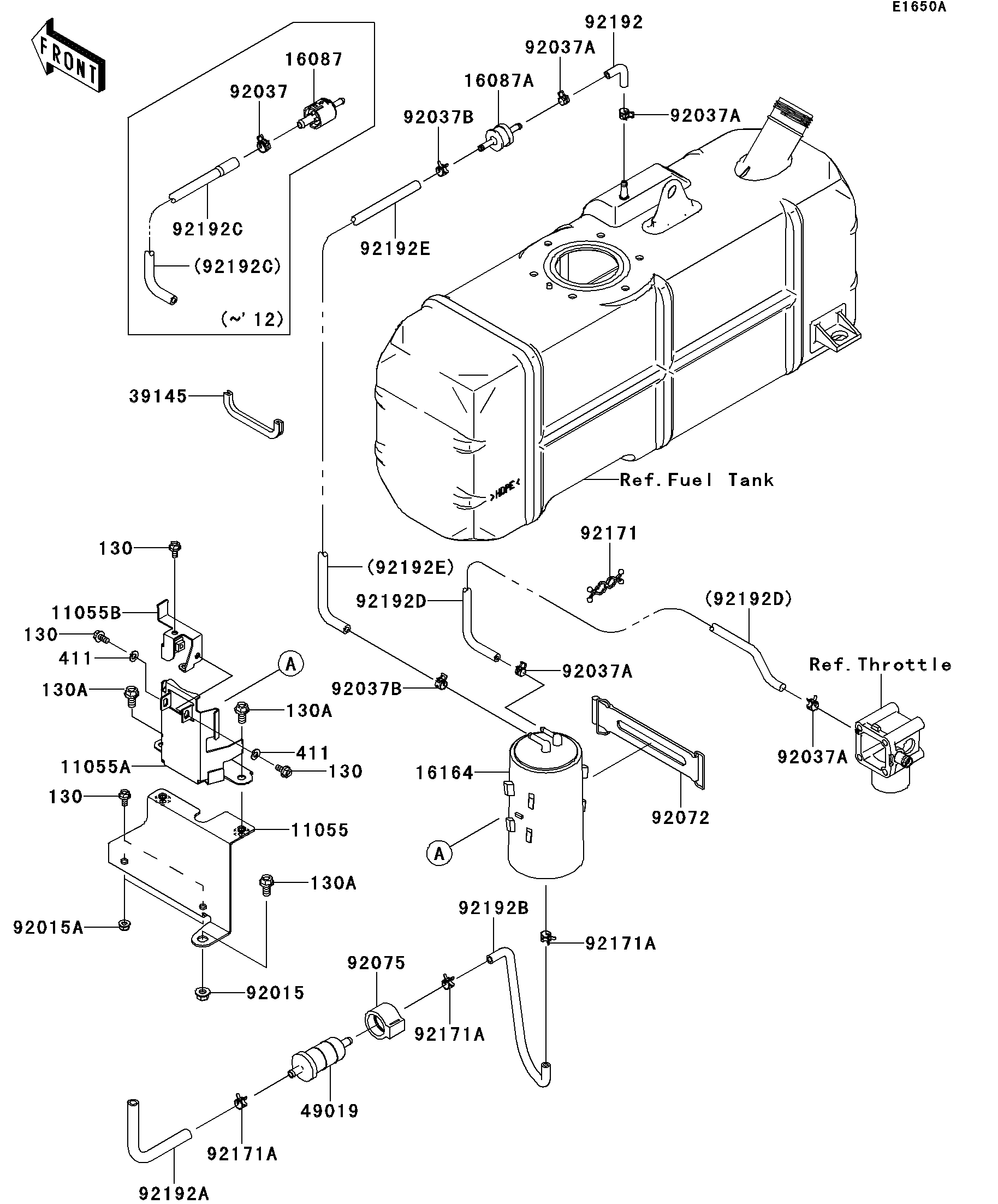 Fuel Evaporative System(SBF-SDF)