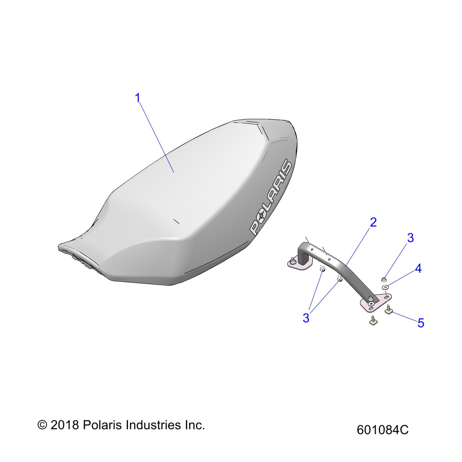 BODY, SEAT ASM. - S20CEA5BSL (601084C)