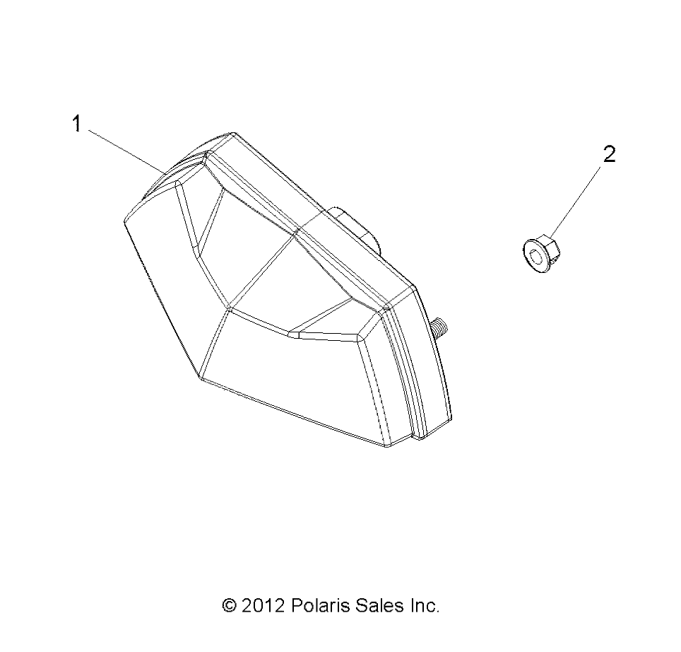 ELECTRICAL, TAILLIGHT - A16SVA85A2 (49ATVTAILLAMPS13850SCRAM)