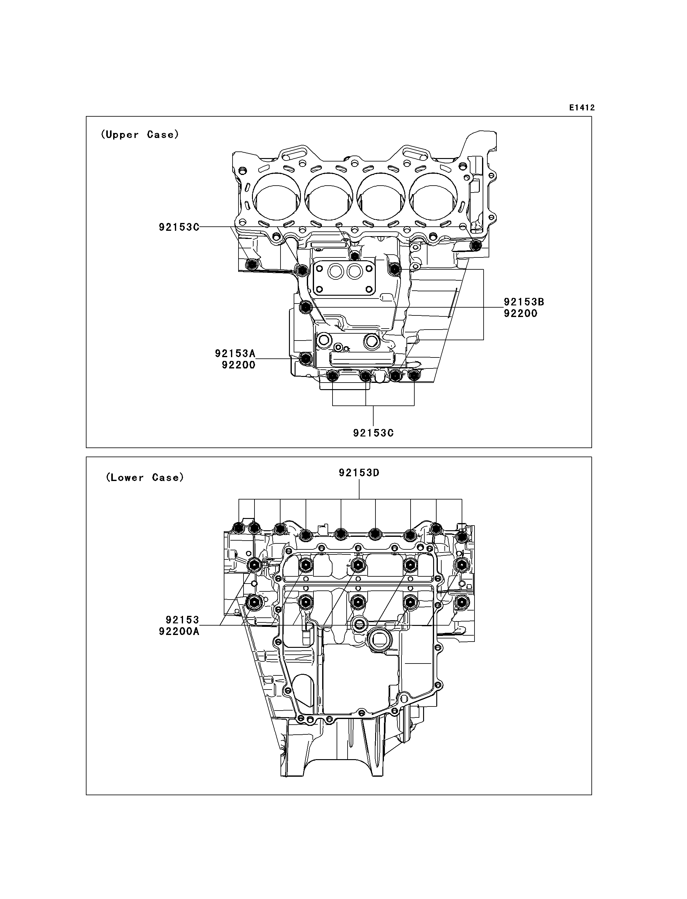 Crankcase Bolt Pattern