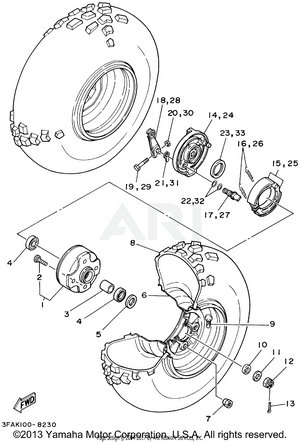 FRONT WHEEL