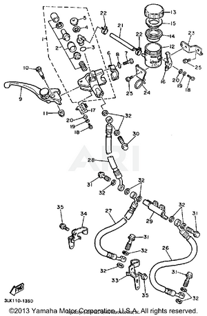 FRONT MASTER CYLINDER