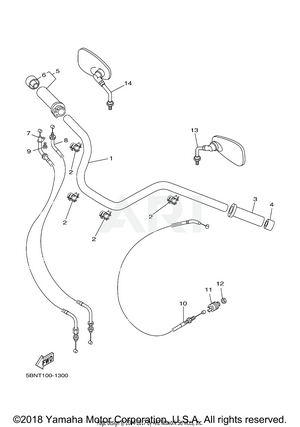 STEERING HANDLE CABLE