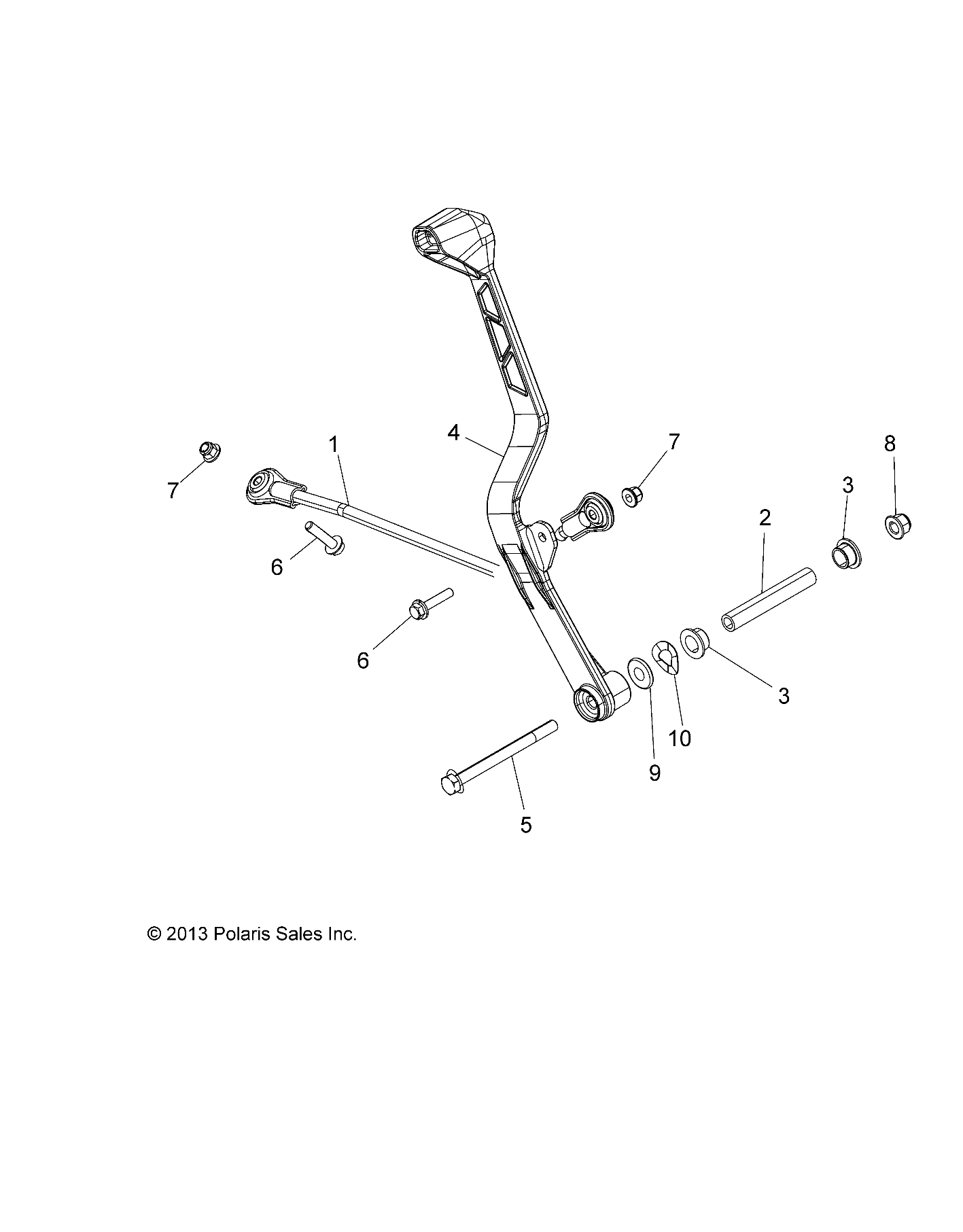 DRIVE TRAIN, GEAR SELECTOR - A15SVE95FW (49ATVGEARSELECT14SCRAM)