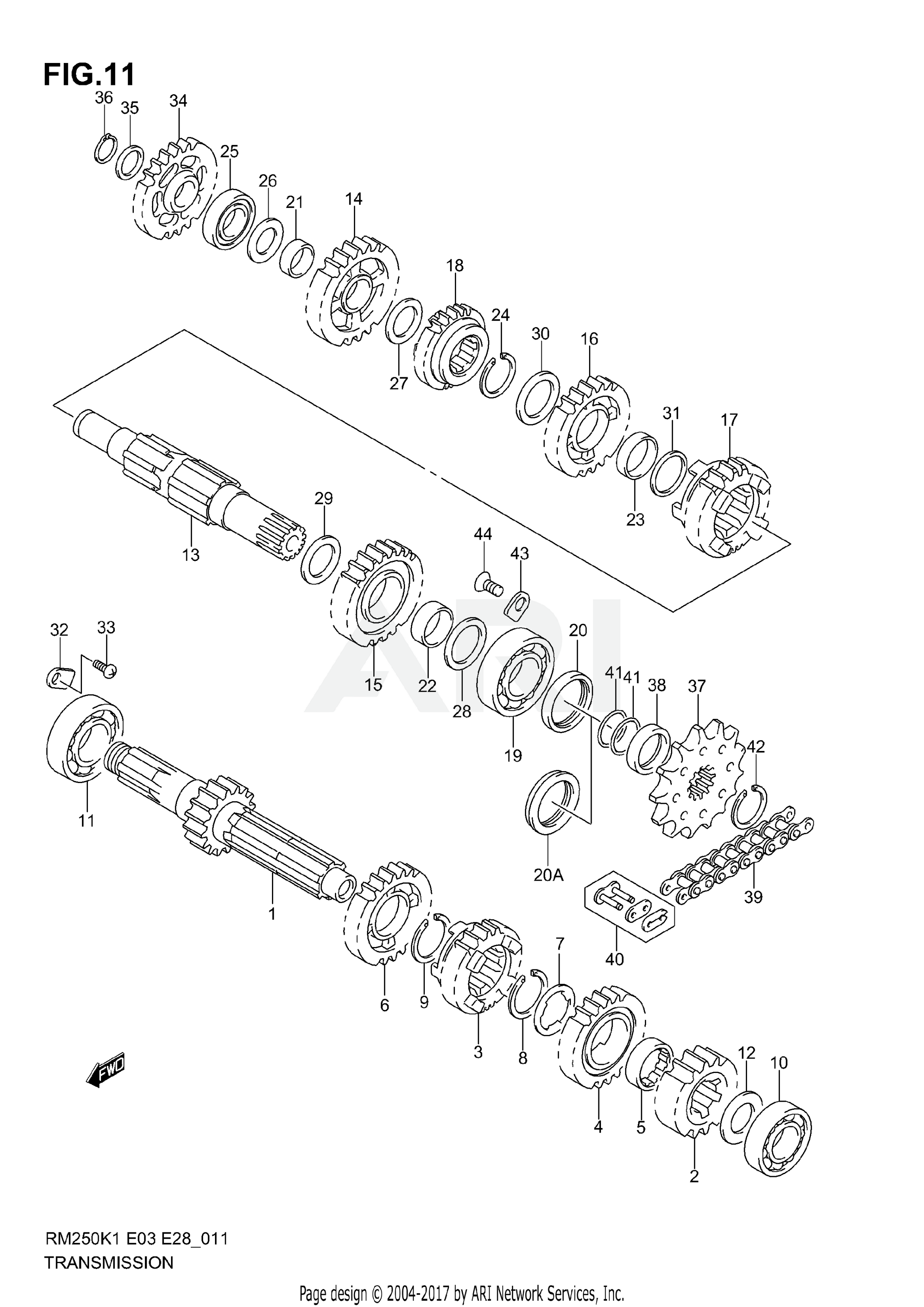 TRANSMISSION (MODEL K1/K2/K3)