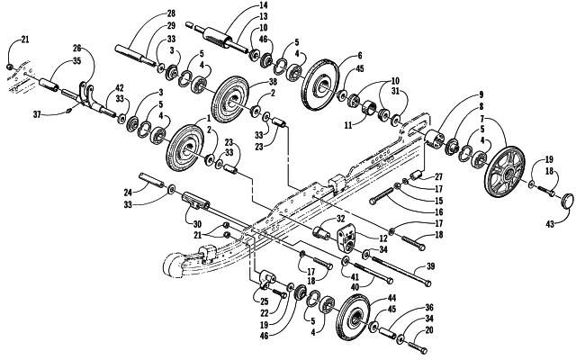 IDLER WHEEL ASSEMBLY