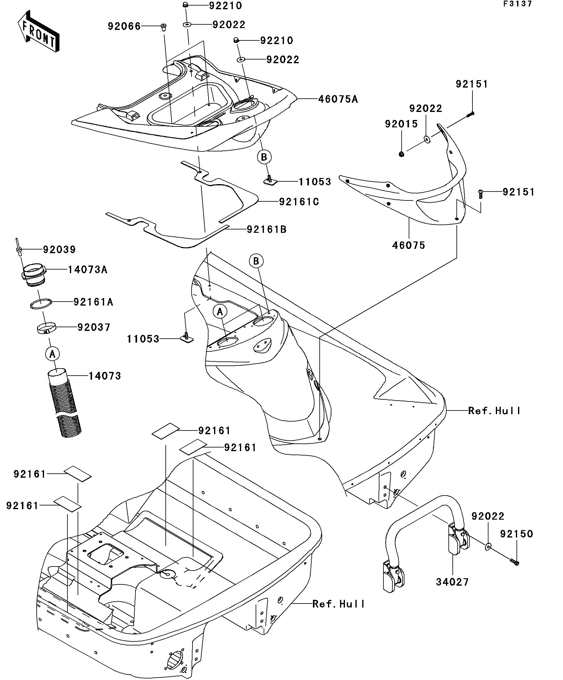 Hull Rear Fittings