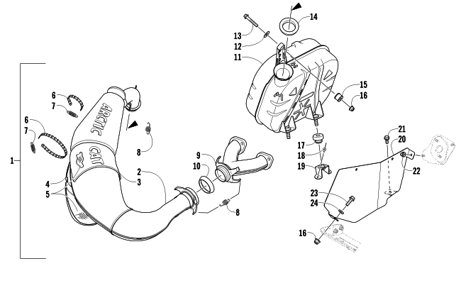 EXHAUST ASSEMBLY