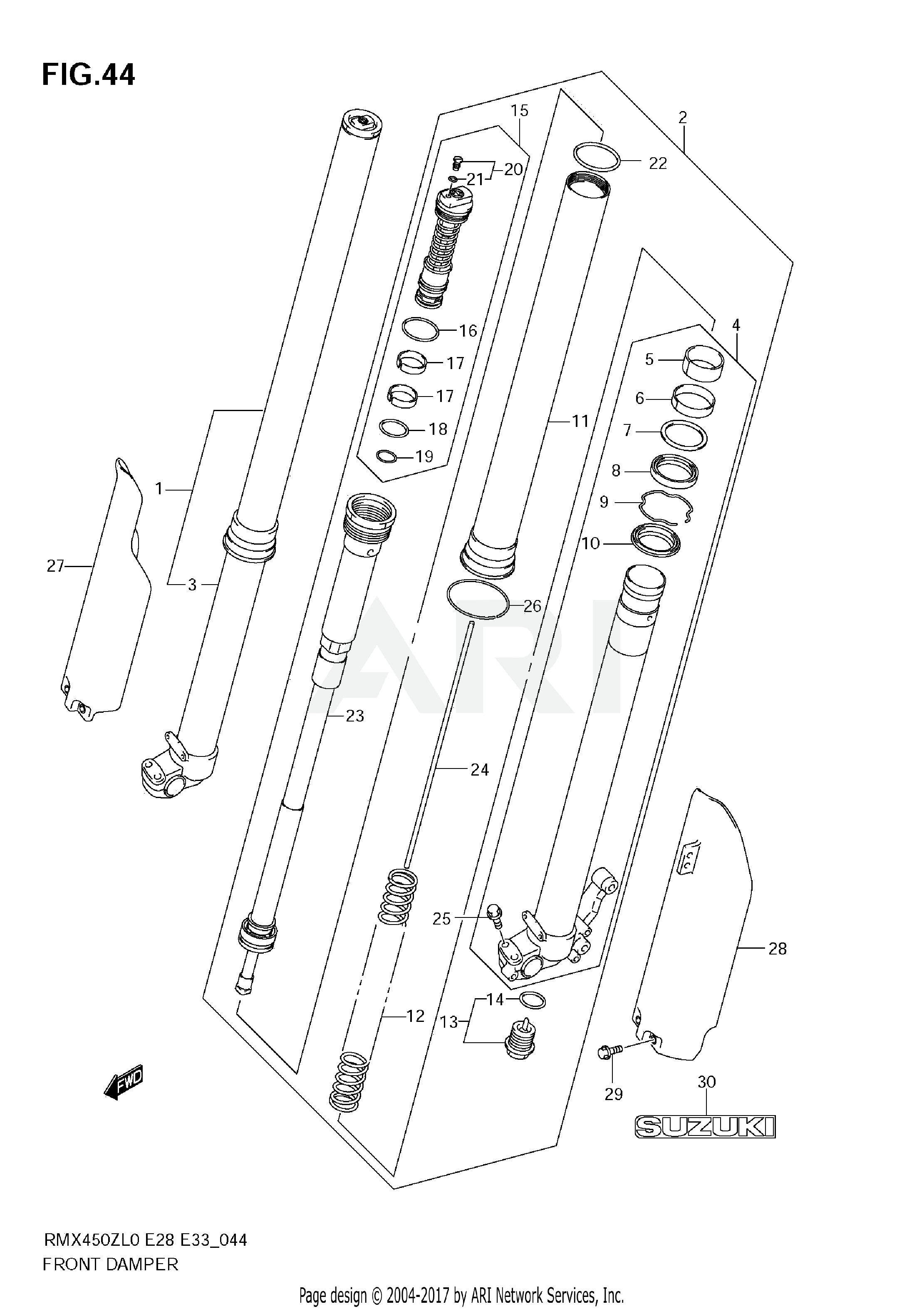 FRONT DAMPER