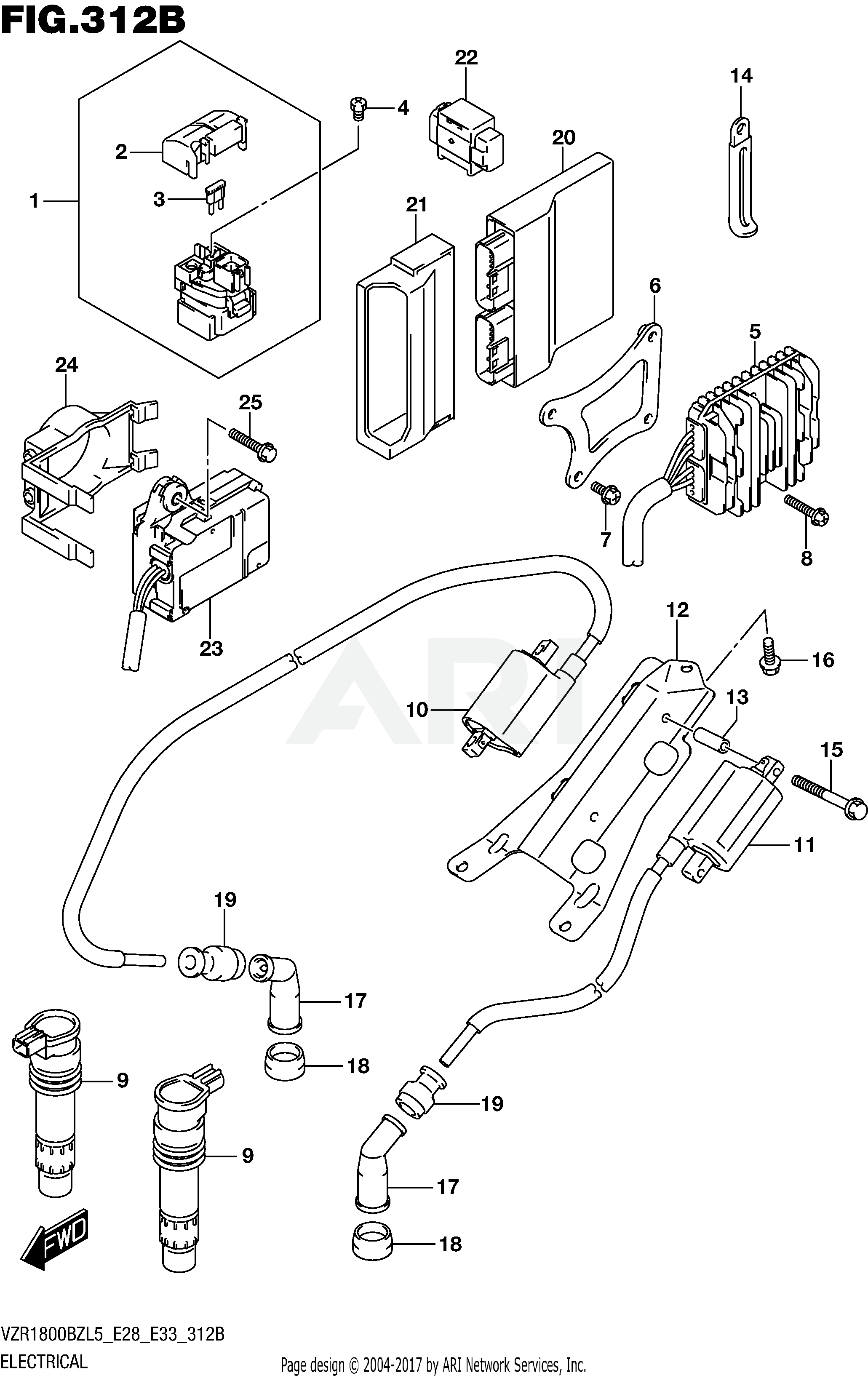 ELECTRICAL (VZR1800BZL5 E33)