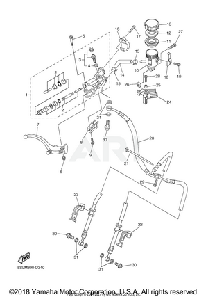 FRONT MASTER CYLINDER