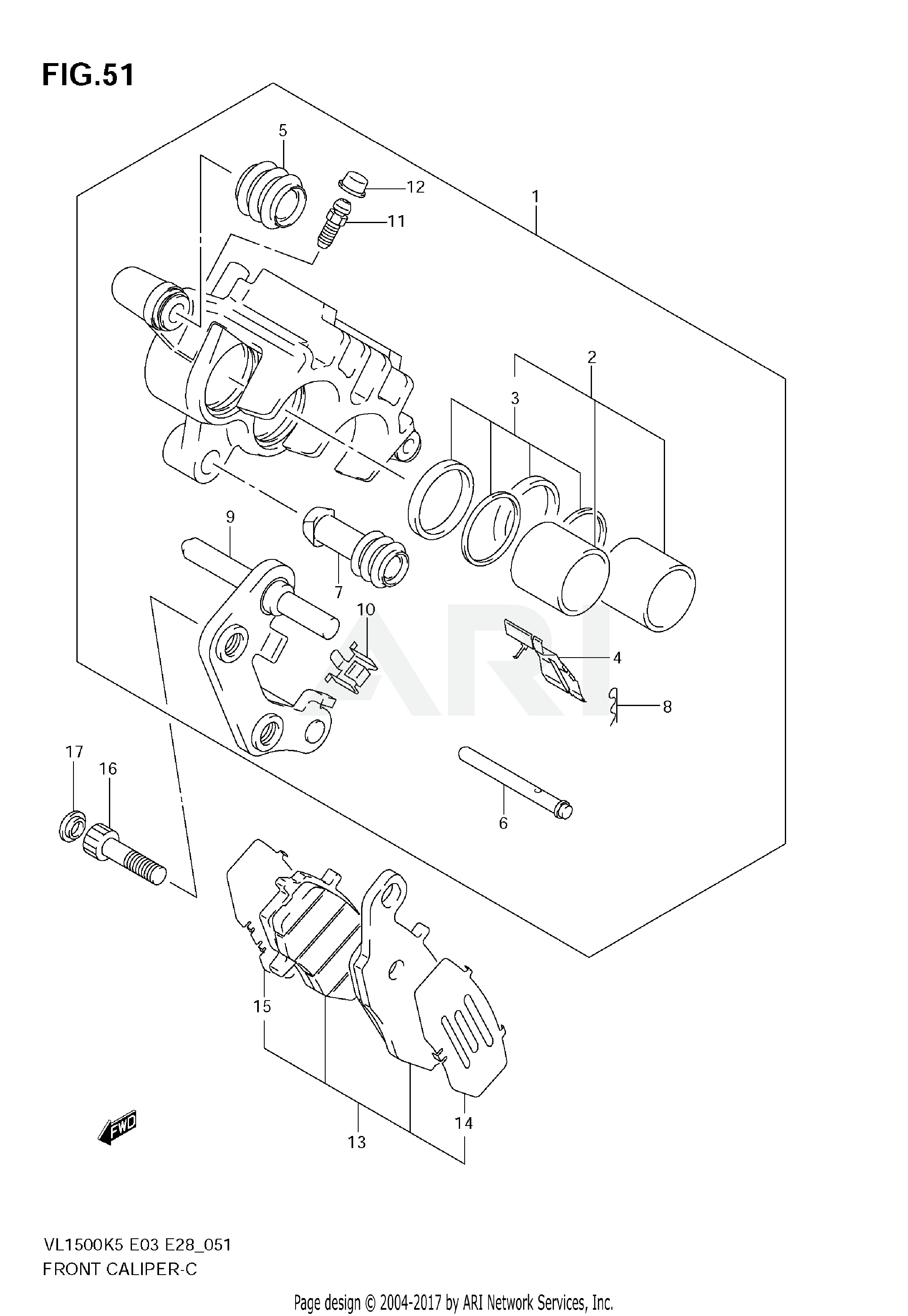 FRONT CALIPER