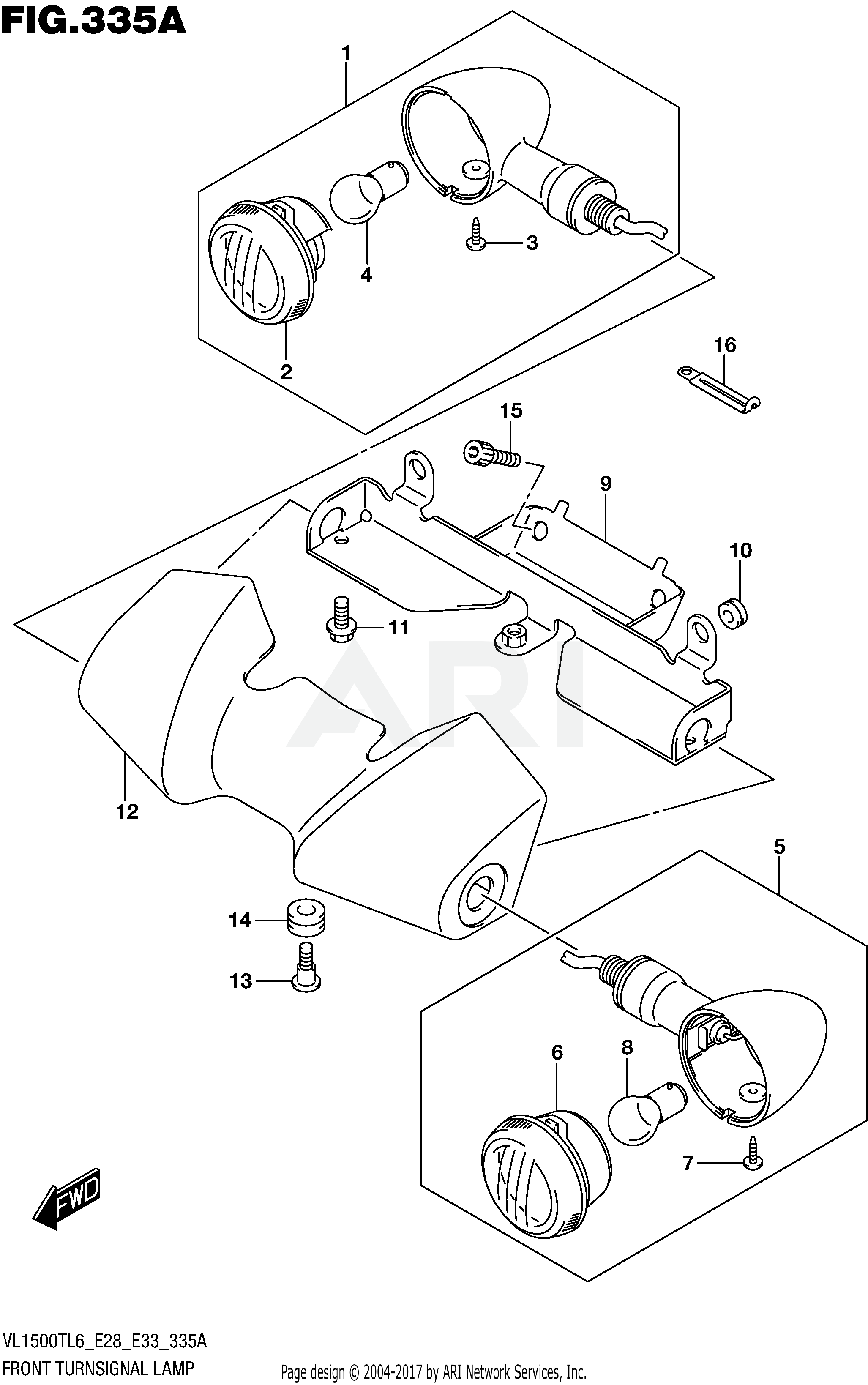 FRONT TURNSIGNAL LAMP