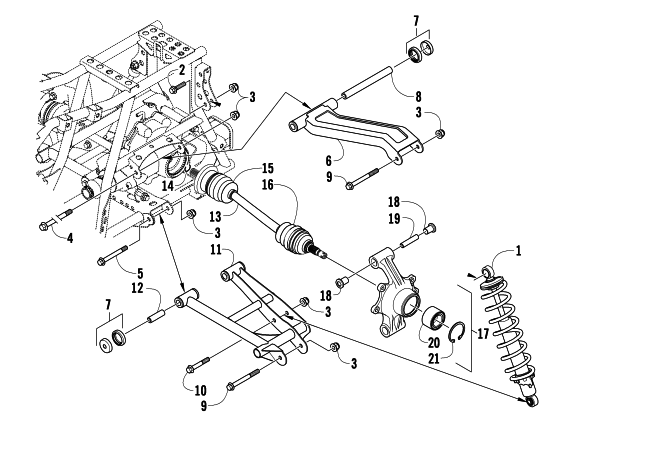 REAR SUSPENSION ASSEMBLY