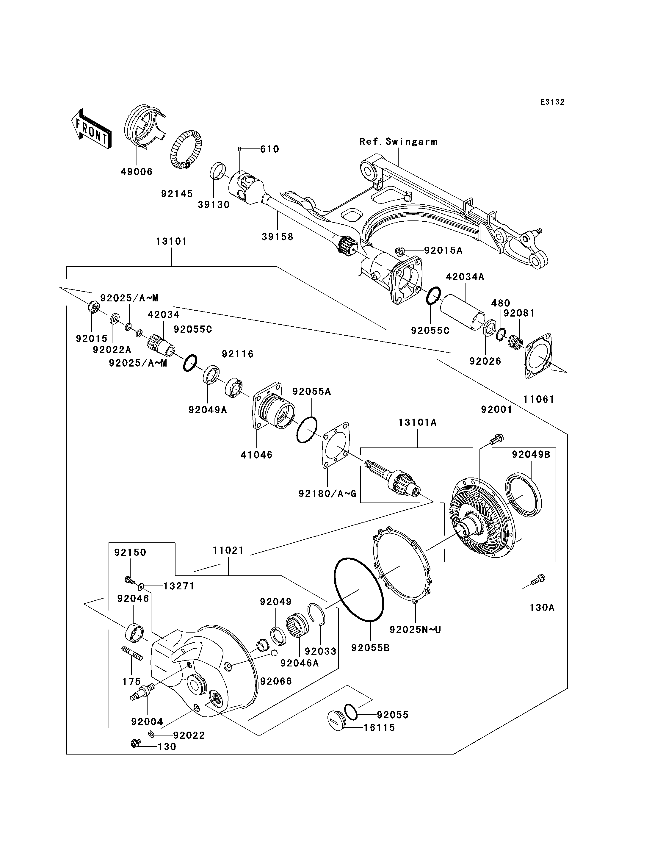 Drive Shaft/Final Gear