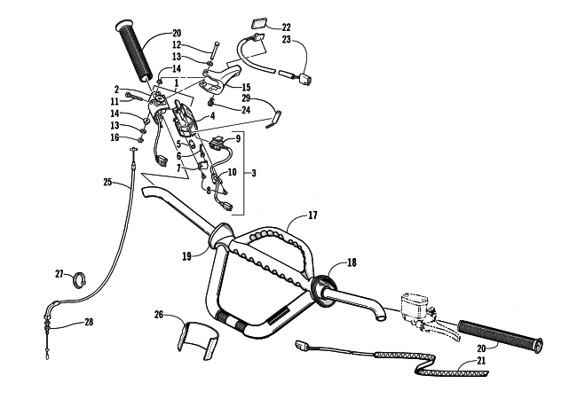 HANDLEBAR AND CONTROLS