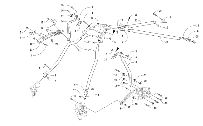 STEERING SUPPORT ASSEMBLY