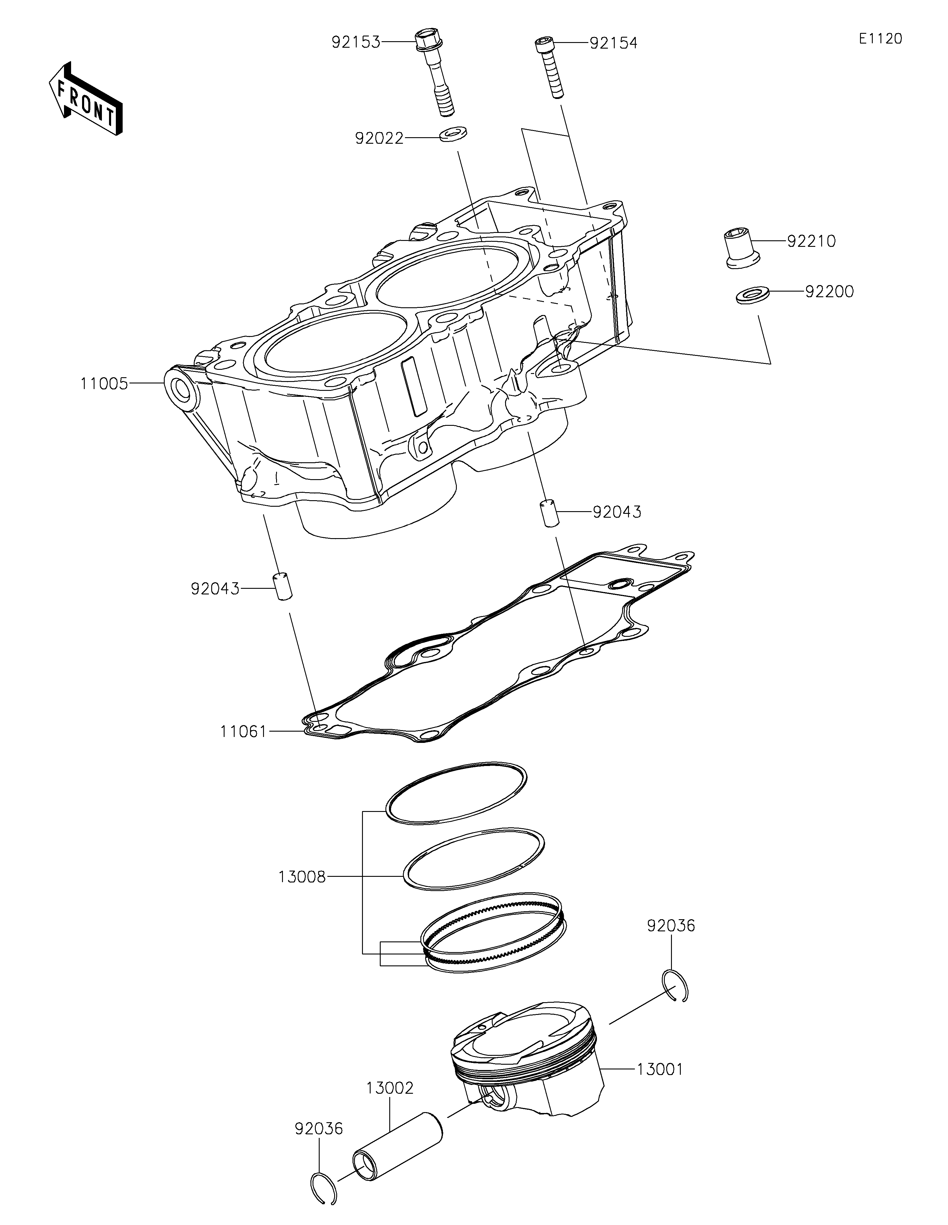 Cylinder/Piston(s)