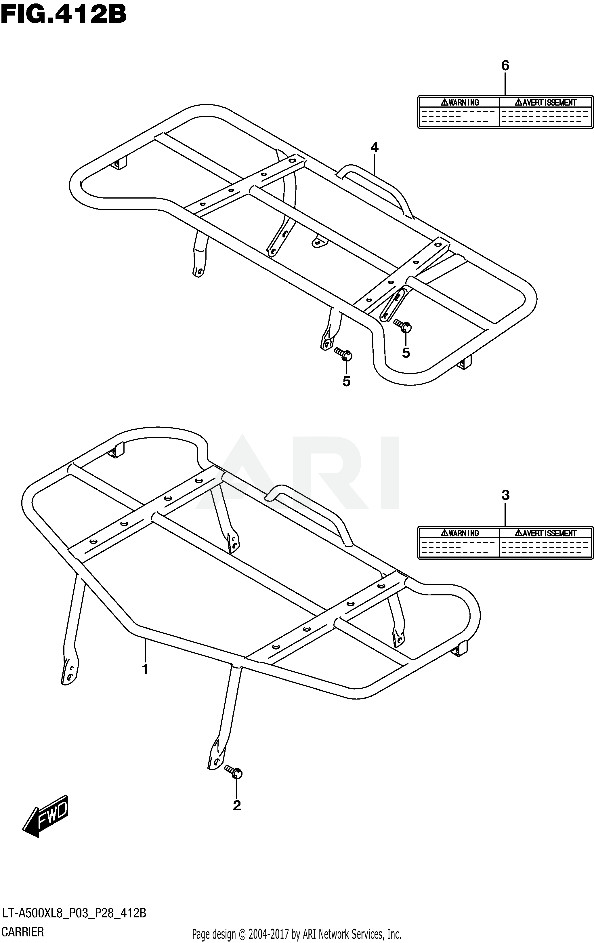 CARRIER (LT-A500XL8 P28)