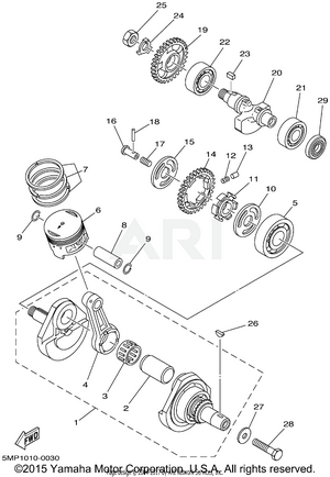 CRANKSHAFT PISTON