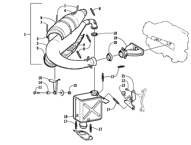 EXHAUST ASSEMBLY