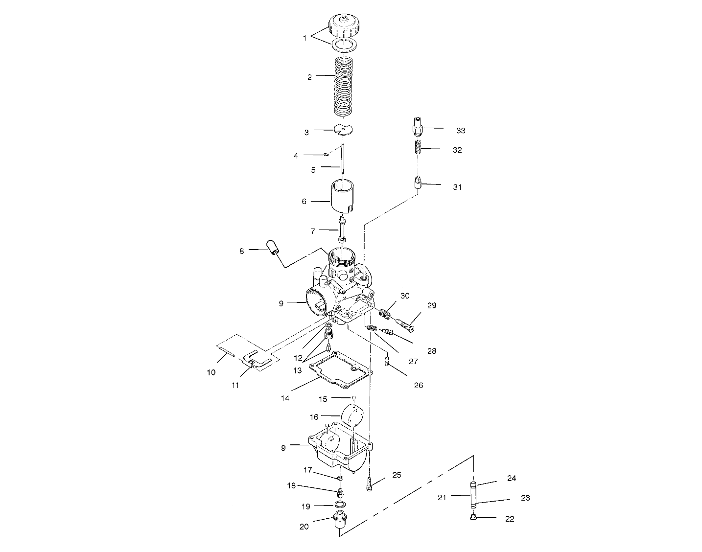 CARBURETOR - S02LT3AS (4968436843C06)