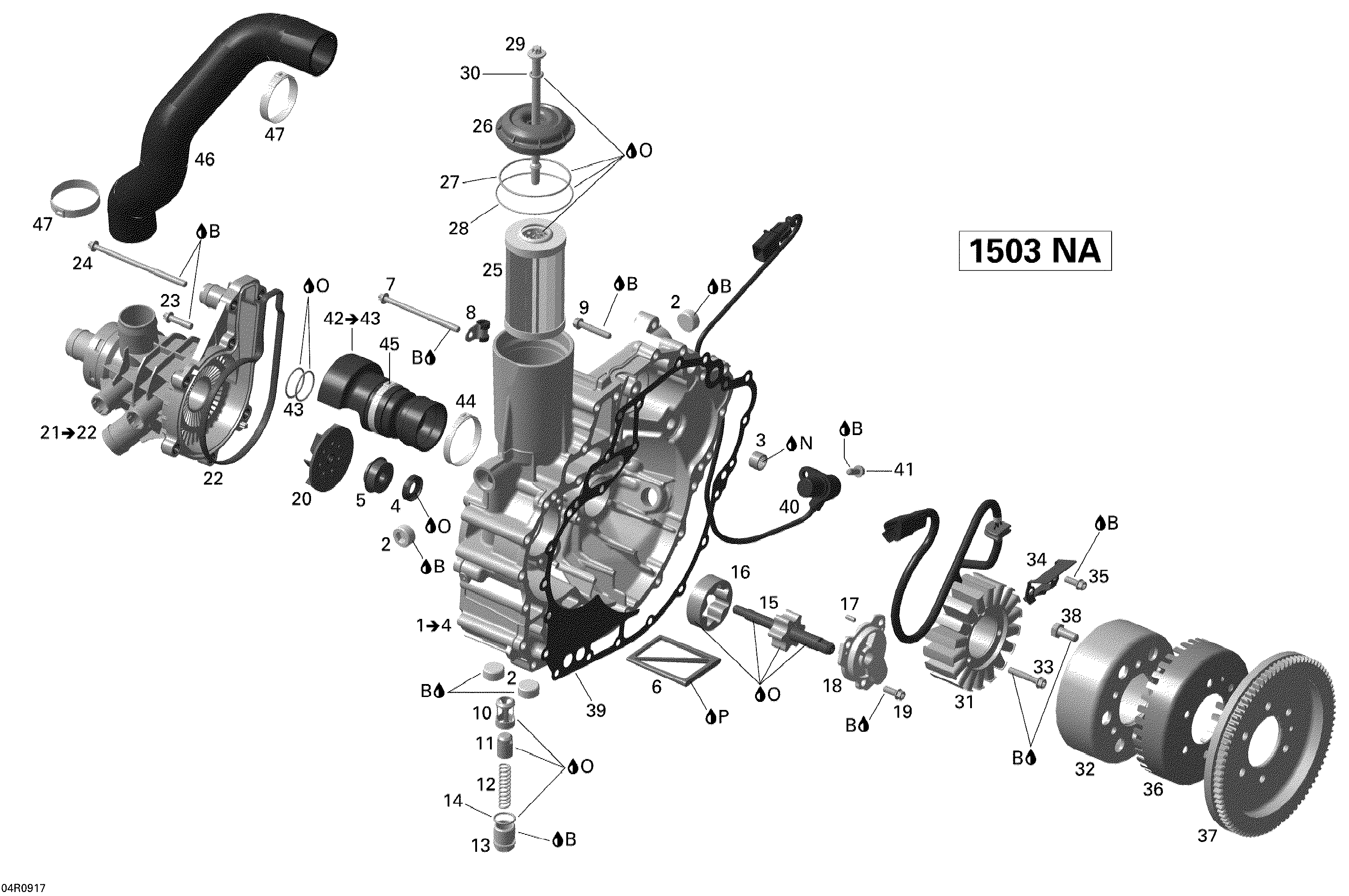 PTO Cover And Magneto _V1