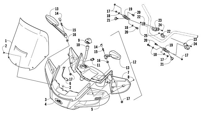 WINDSHIELD ASSEMBLY