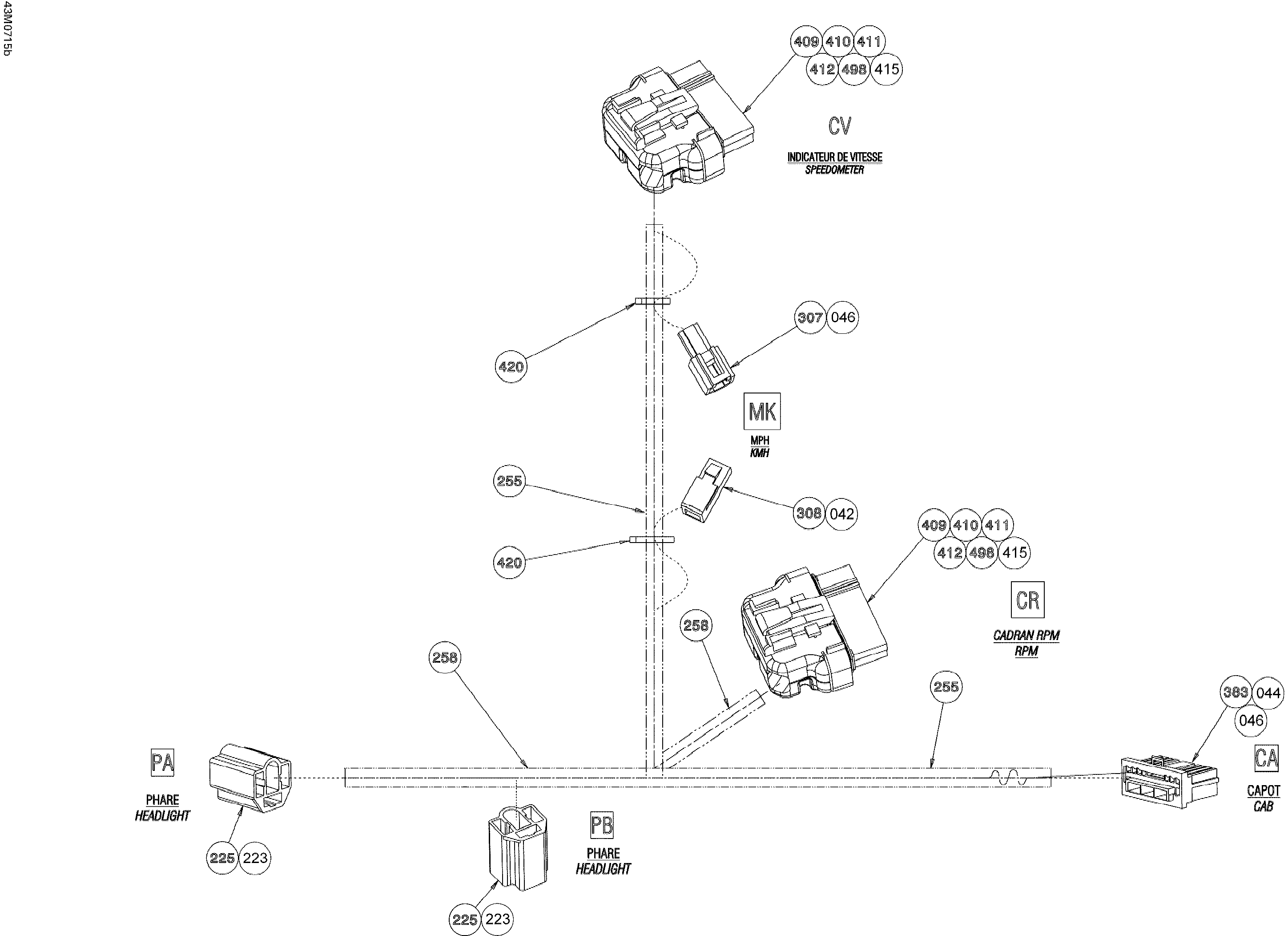 Electrical Harness hood