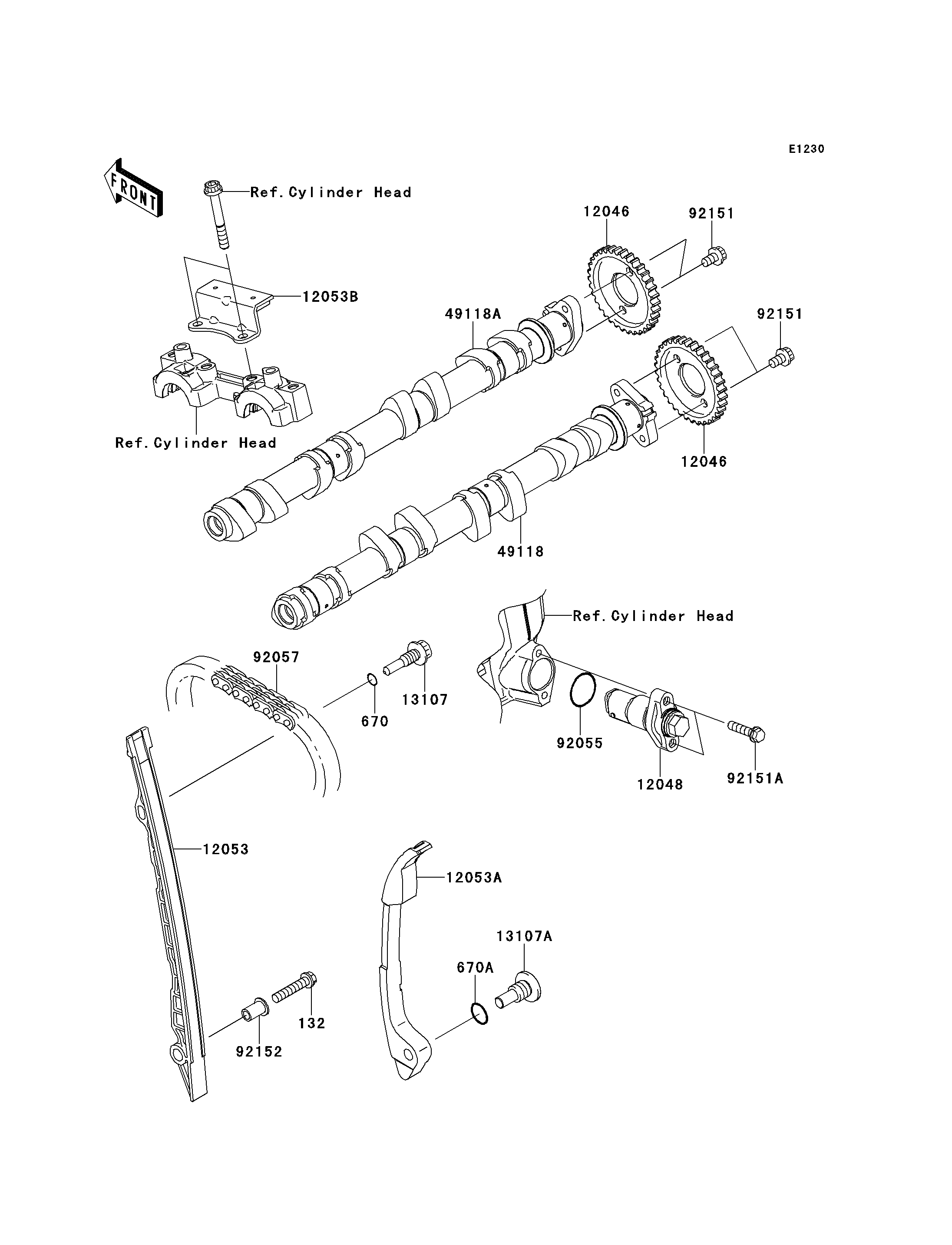 Camshaft(s)/Tensioner