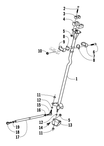 STEERING POST ASSEMBLY