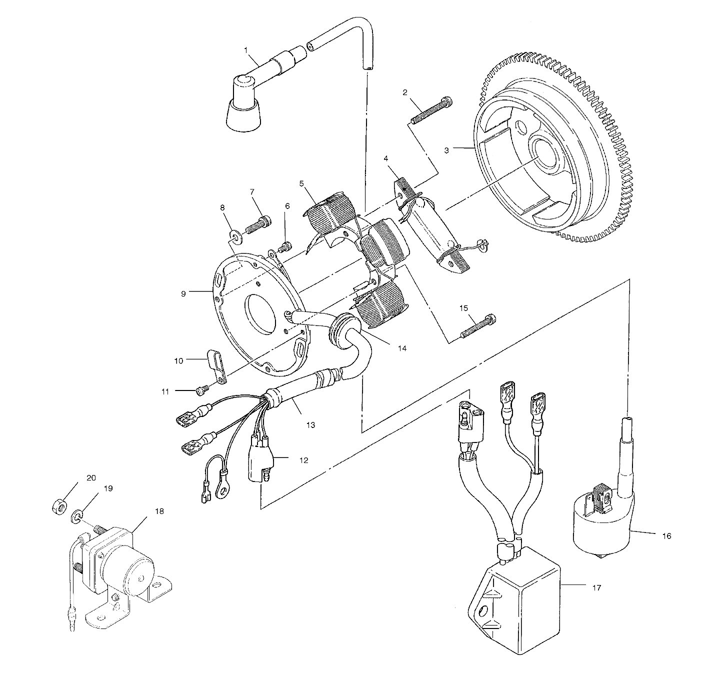 MAGNETO - A03BA25CA/CB (4975037503C08)