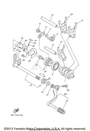 SHIFT CAM FORK