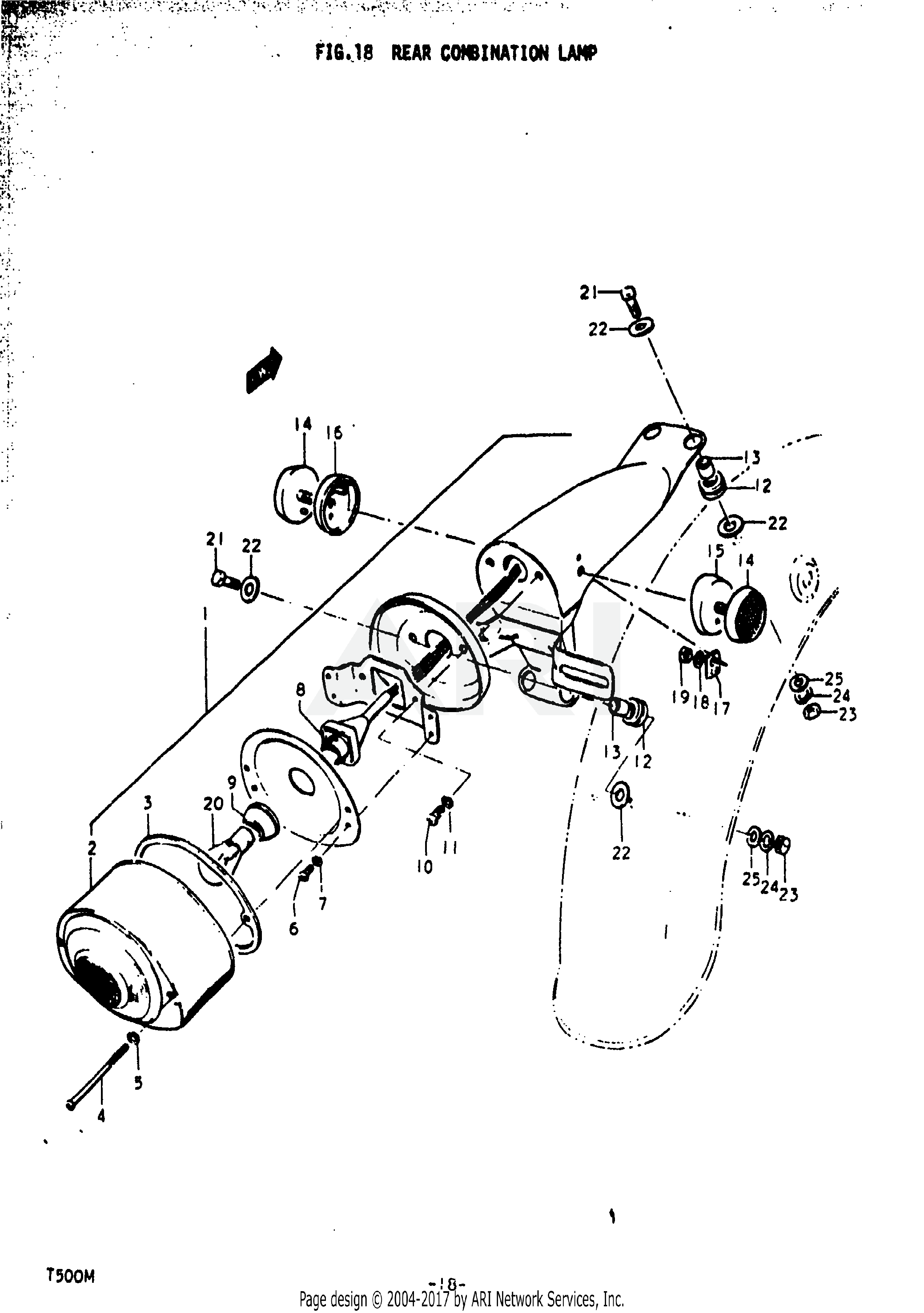 REAR COMBINATION LAMP