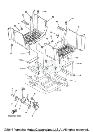 STAND FOOTREST