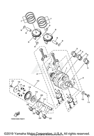 CRANKSHAFT PISTON