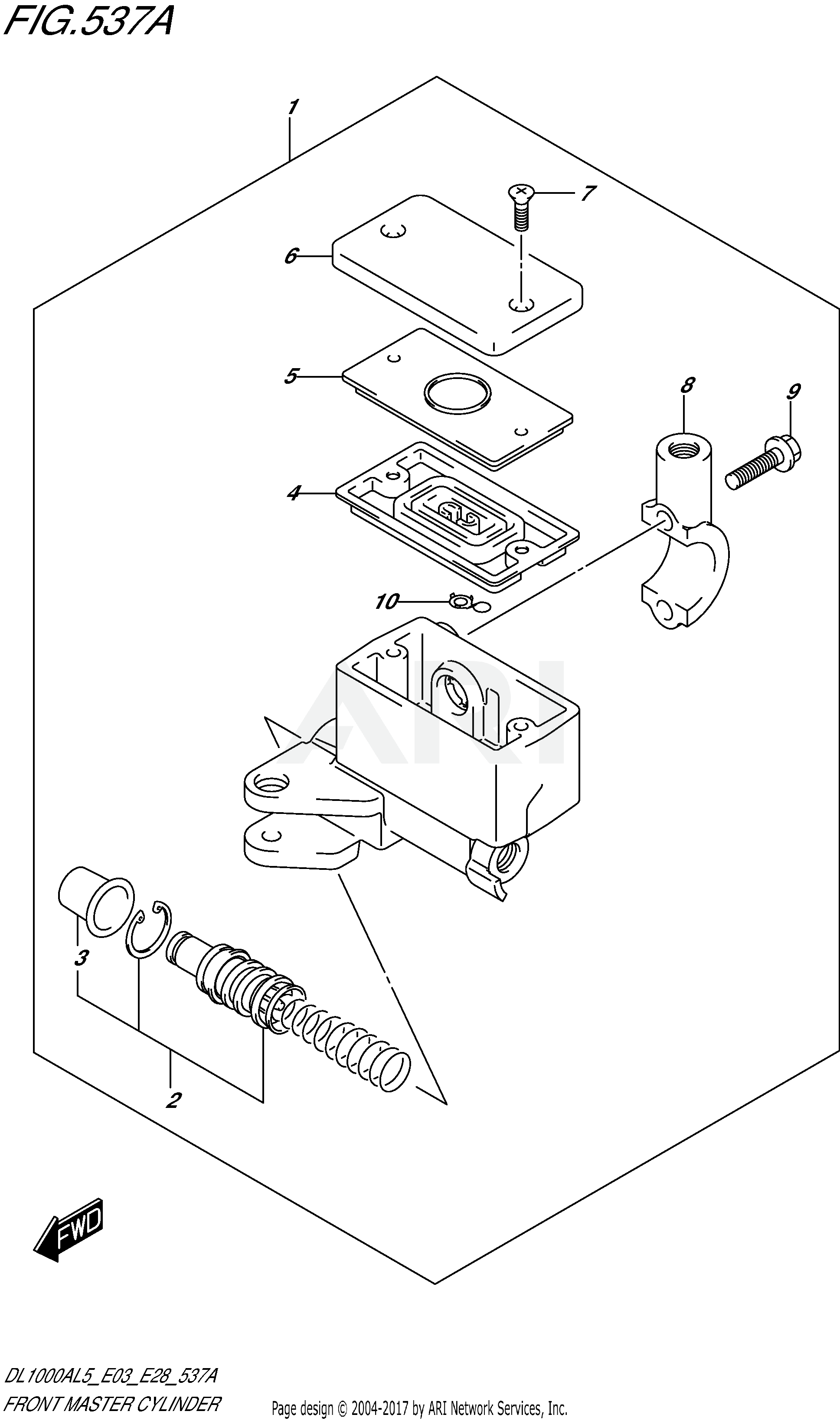 FRONT MASTER CYLINDER