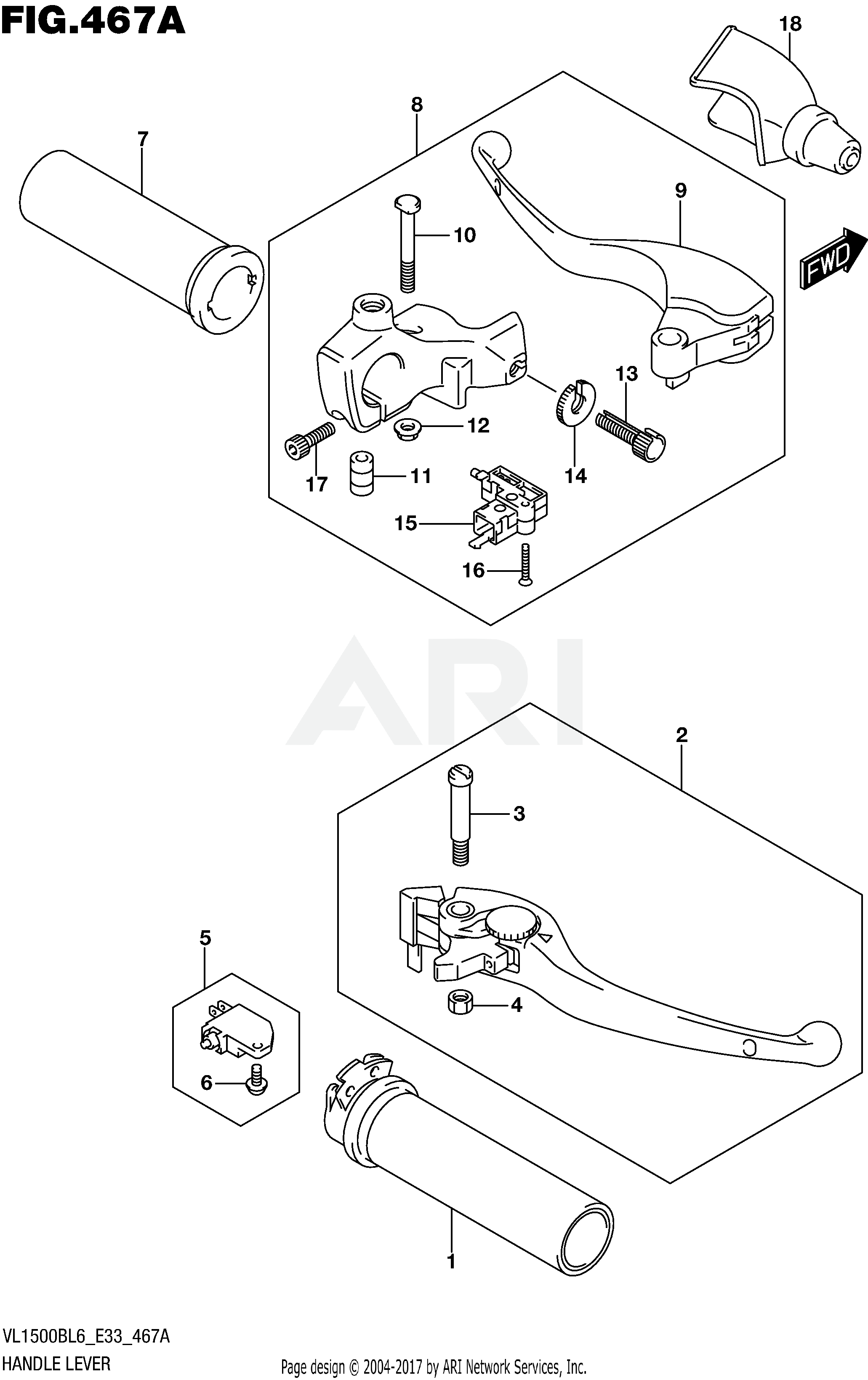 HANDLE LEVER