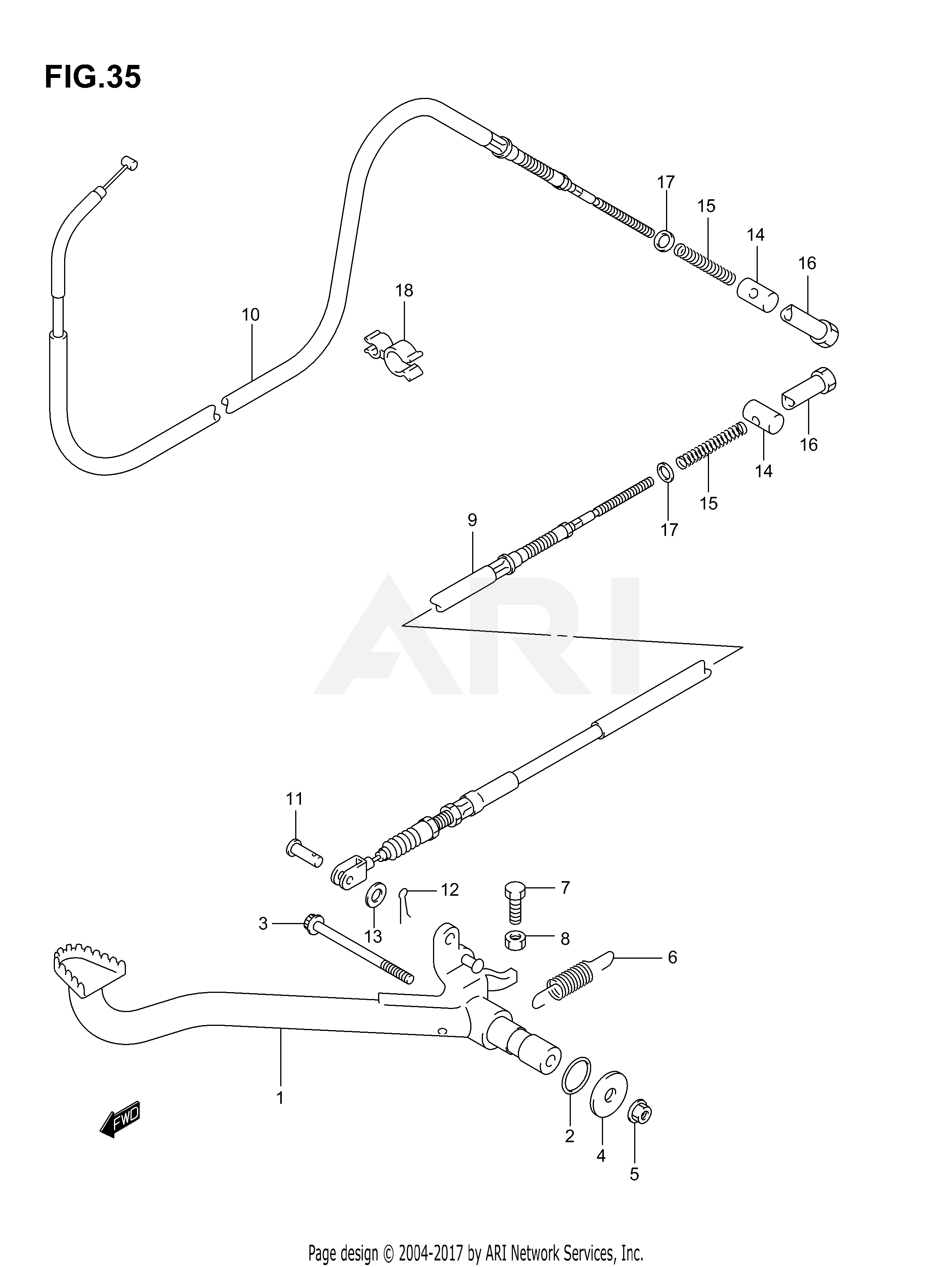 REAR BRAKE