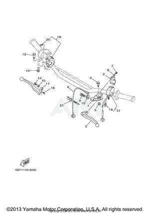 HANDLE SWITCH LEVER