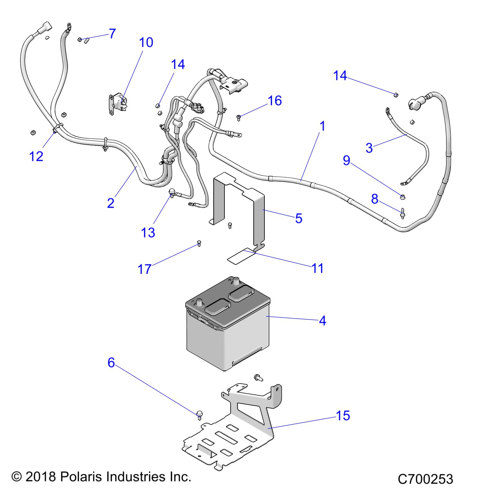 ELECTRICAL, BATTERY - R19RRM99AL (C700253)