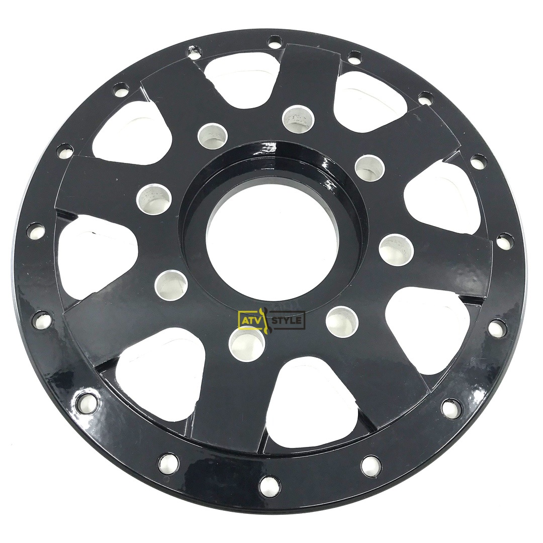 Центральная часть диска Hiper 12" 4х110 / 4х115 черно-белая под снимаемый колпак CS-YBK01-12